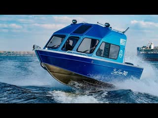 Самый Практичный Российский Катер из Алюминия Bossforr 740 West.