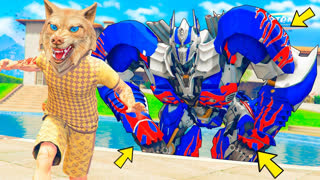 GTA 5 - Я НАШЁЛ СУПЕР ТРАНСФОРМЕРА ОПТИМУСА ПРАЙМА ! - ПРЯЧЬ И ИЩИ В ГТА 5 ОНЛАЙН