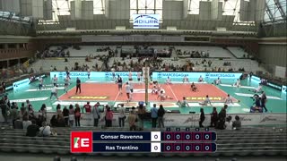 Равена - Трентино. Волейбол. Италия. Суперлига. Мужчины. 1-й тур. 20-10-19