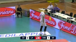 Топ Волей Латина - Монца. Волейбол. Италия. Суперлига. Мужчины. 4-й тур. 10.11.19